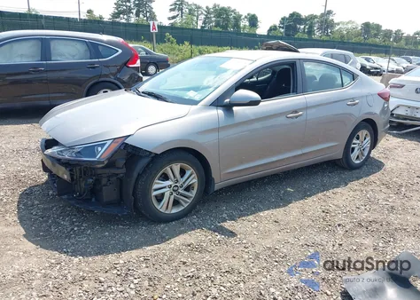 2020 Hyundai Elantra Sel from USA, damaged, VIN KMHD84LF3LU107148